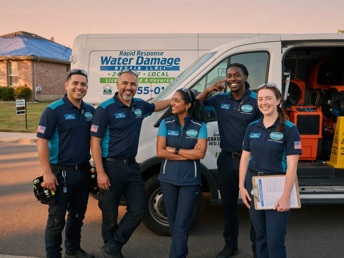Water Damage Restoration company in Reklaw, TX